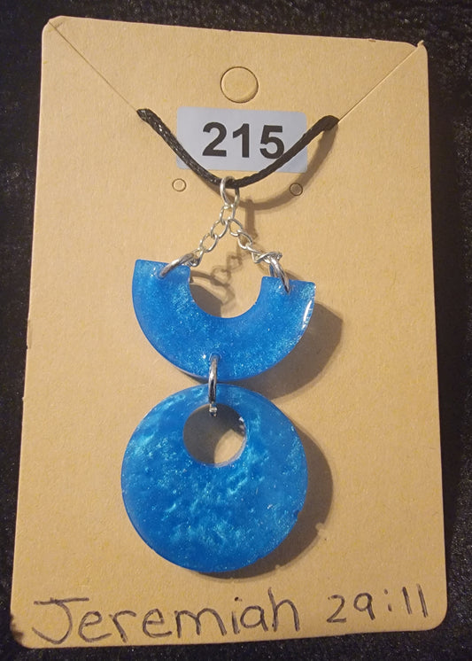Unique Necklace-Blue