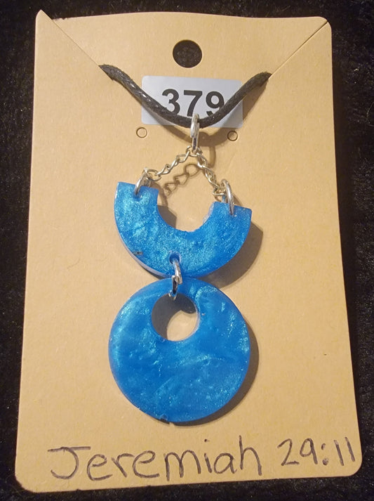 Unique Necklace-Blue