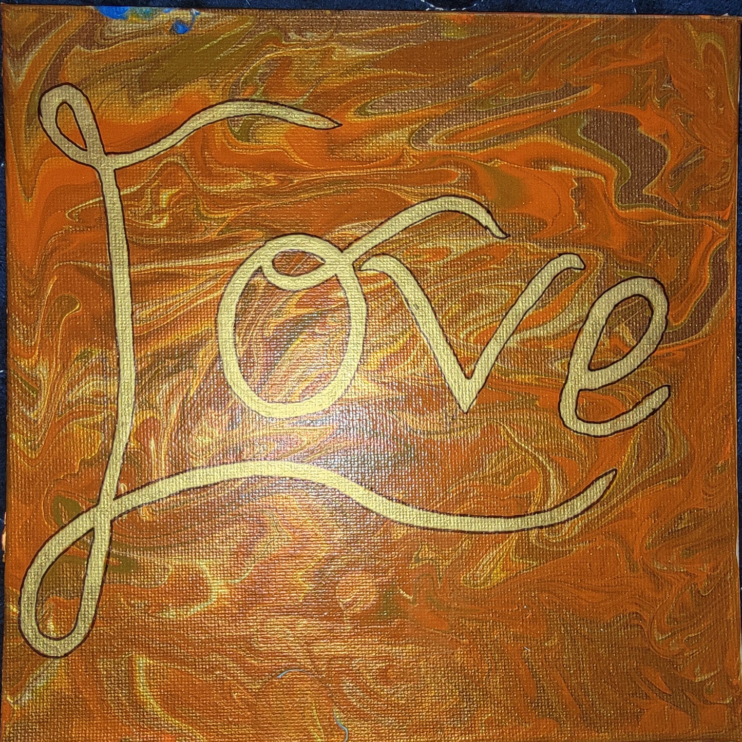 Love- Pour painting