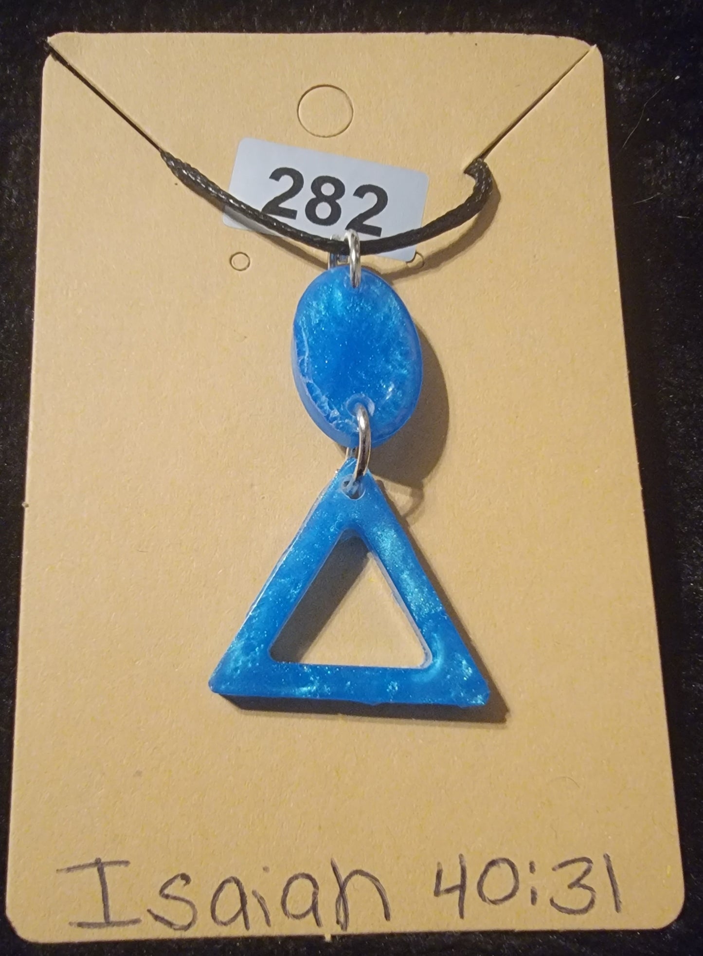 Unique Necklace-Blue