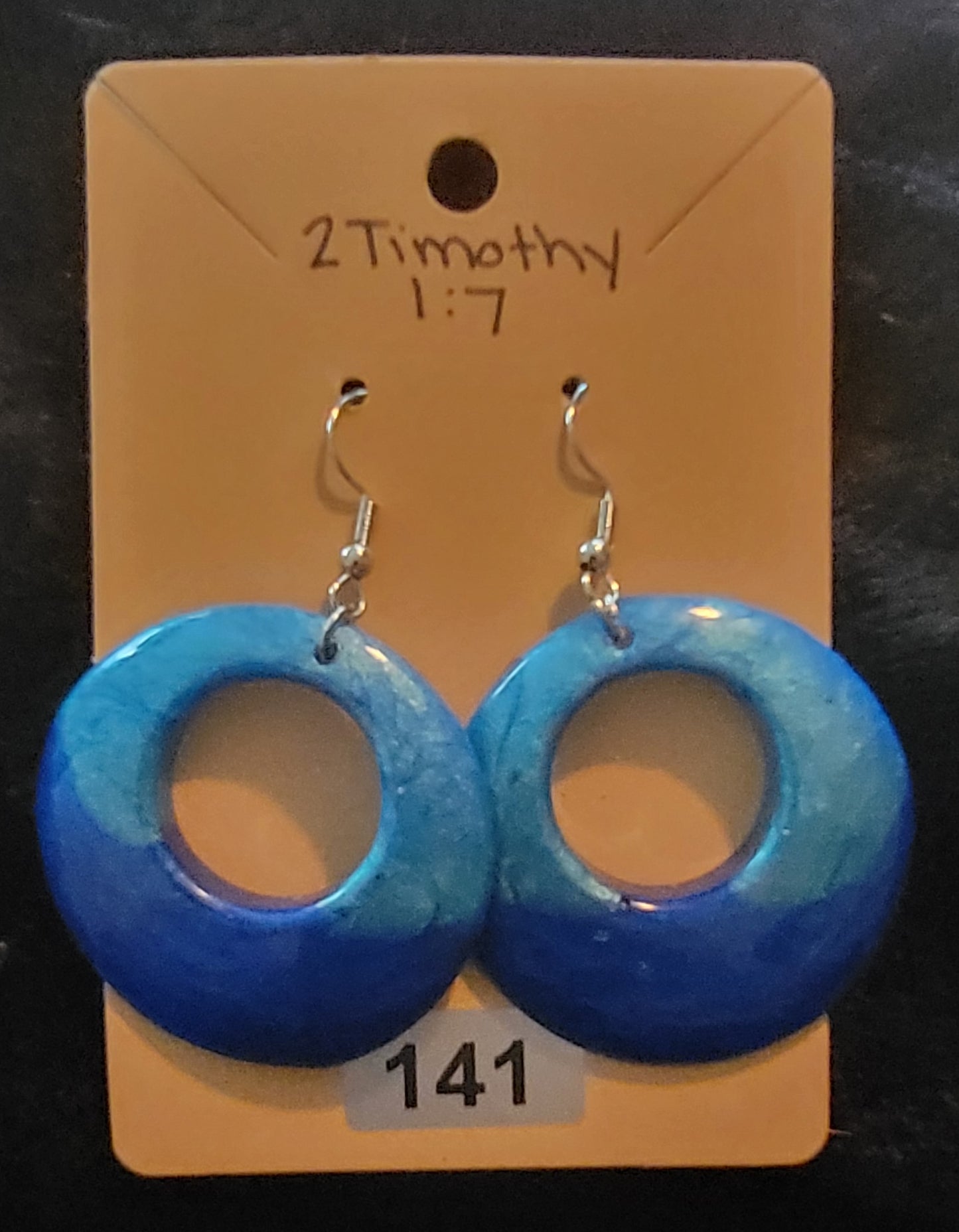 Large Circle Earrings-Mix